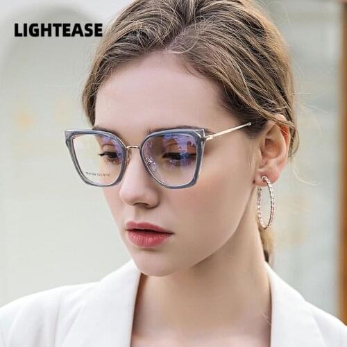 Cat Eye Frame Computer Glasses Women Anti Blue Light Eyeglasses Vintage Spectacles Men Prescription Glasses For Myopia Glass