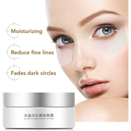 60Pcs Seaweed Eye Mask Whitening Moisturizing Eye Patches Remove Dark Circles Anti Wrinkle Eye Bag Eye Gel Eye Care Mask