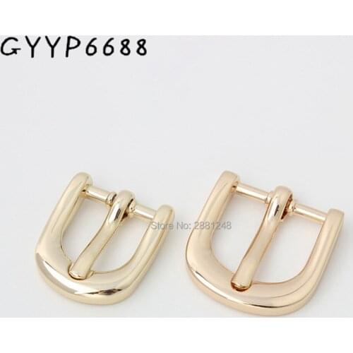 6colors 14mm 16mm 20mm alloy arch shaped pin buckle,fat tabular edge pin buckles for DIY bags shoes belt adjust strap parts