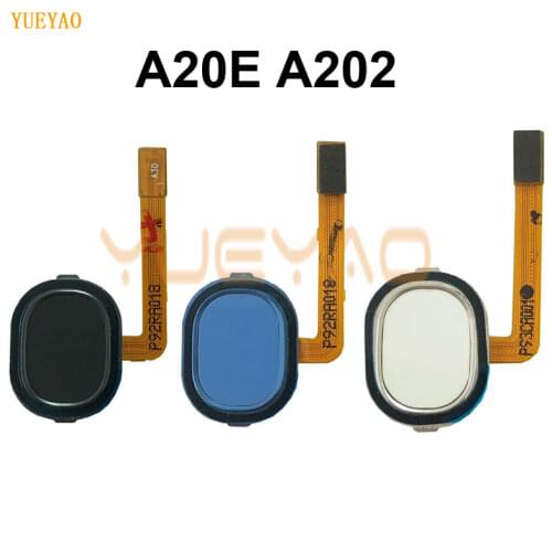 Fingerprint Scanner Flex Cable For Samsung Galaxy A20E A202 SM-A202F A202DS Return Back Home Menu Button Flex Cable Spare Parts