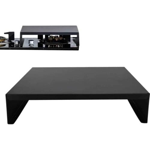 Induction Cooker Rack Standing Bracket Countertop Rice Cooker Organizer Kitchen Tools Black