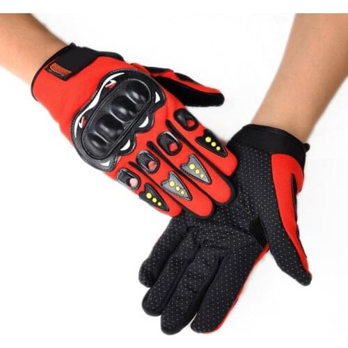 Biker Gloves Breathable Non-slip Motorcycle Motorbike Racing Riding Gloves AIC88