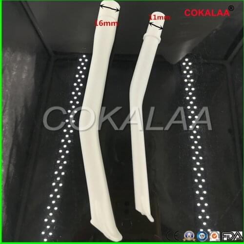 10PCS Dental strong suction nozzle 11mm / 16 mm strong sucking tips Dental Material Oral disposable Autoclavable