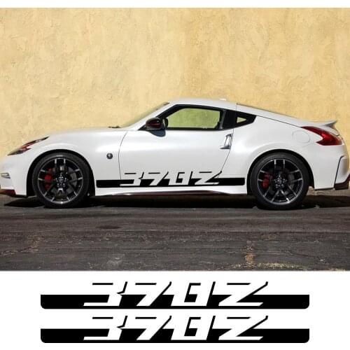 2PCS Car Side Body Stickers For Nissan Guke 370Z GT-R Patrol Micra Nismo Auto Vinyl Film Decal Automobile Car Tuning Accessories