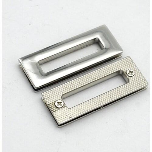 40 pcs high quality Silver Rectangle Alloying Grommet Eyelet , 1 1/2 Inch