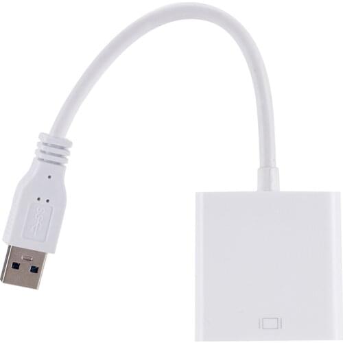 Audio Video Ultra-high-definition display Adaptor Converter Cable USB 3.0 to HDMI for Windows 7/8/10 PC 1080P