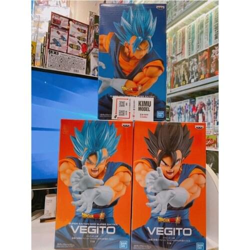 Bandai Dragon Ball Super God Super Saiyan Vegito PVC Action Figures Toys Anime Figure Kamehameha Vegito Model Collection