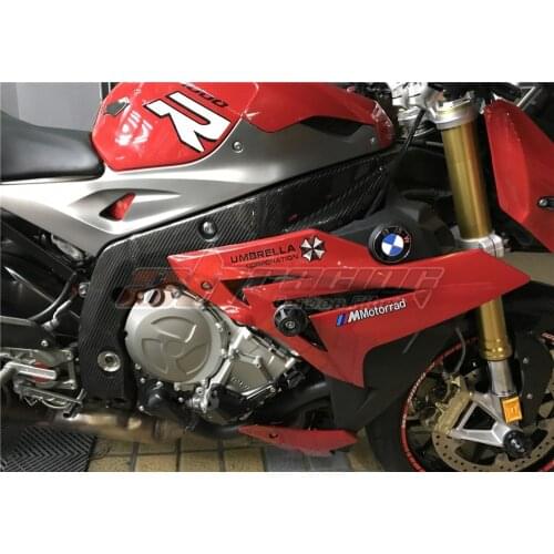 Frame Covers For BMW S1000R 2014 2015 2016 Full Carbon Fiber, 100%, Twill