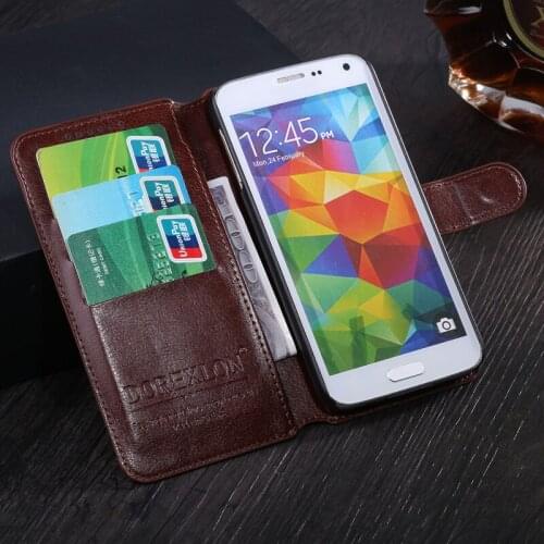 Coque Flip Case For Philips Xenium W8500 Luxury PU Leather Wallet Phone Pouch Skin KickStand Design + Card Holder Back Cover