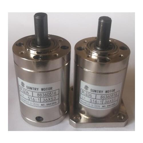 Quality. 36mm Planetary Gearbox Diameter 36mm match with DC motor / Square For Step Motor
