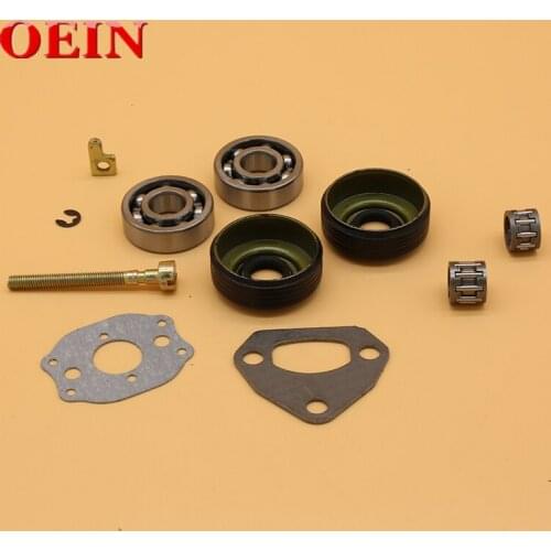Crankshaft Bearing Oil Seal Chain Tensioner Adjuster Fit For HUSQVARNA 136 137 141 142 36 41 Chainsaw Spare Parts 530 05 63-63
