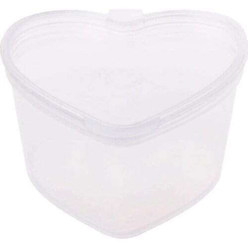 45ml Storage Container Organizer Box Sauce Pot Jello Shot Cup With Lid For Slime Foam Mud Light Clay