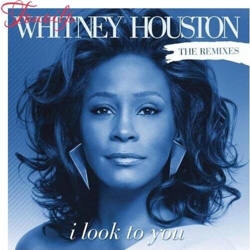 Touoilp square/round 5d Whitney Houston diamond painting cross new Year diamond embroidery plastic crafts Full diamond painting