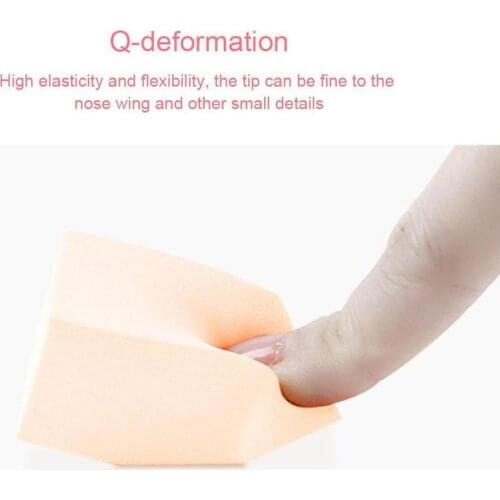 Makeup Sponge Beauty Cosmetic Latex Puff Make Up Tools Wet and Dry Soft Smooth Light Easy to Wipe Multiple Shapes Makeup Puff