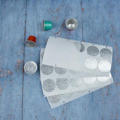 10000pcs Coffee Capsules For Coffee Shop Packaging Coffee With Self Adhesive Lids