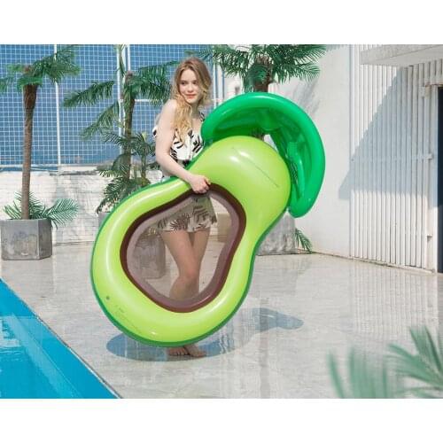 Summer Water hammock recliner inflatable floating Swimming Mattress sea swimming ring Pool Party Toy lounge bed swimming