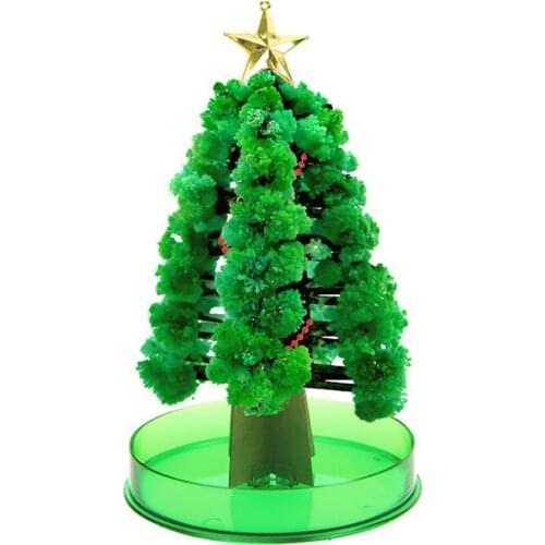 New Design Novelty Unisex Paper Tree Flowering Toy Creative Colorful Magic Paper Crafts Xmas Gift 15ML Decorative Home Accessory