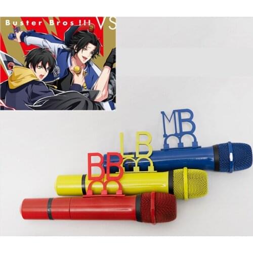 Division Rap Battle Hypnosis Mic DRB Yamada Ichiro Amemura Ramuda Iruma Jyuto Cosplay Microphone Anime Costume Accessories Props