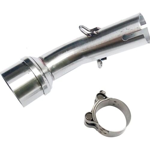 R3 R25 Exhaust Mid Connecting Link Pipe Adapter Elbow For YAMAHA YZF R25 R30 R3 2014 2015 2016 2017 2018 2019 Motorcycle