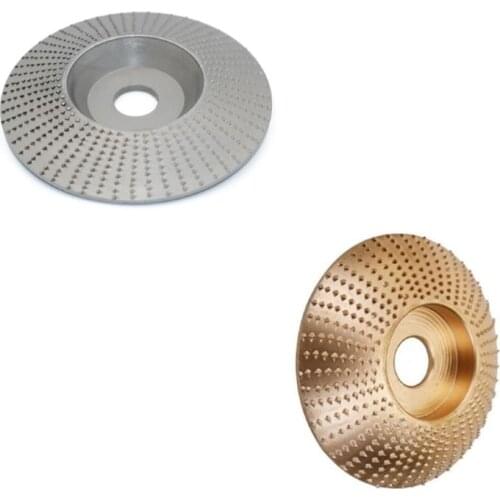2pcs Wood Angle Grinding Wheel Woodworking Carving Tool 16mm Abrasive Rotary Disc for Polishing Angle Grinder