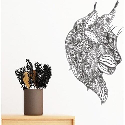 Cat Human Paint Quiet Removable Wall Sticker Art Decals Mural DIY Wallpaper for Room Decal