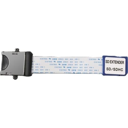 10/48CM SD to SD Card Extension Cable Card Read Adapter Flexible Extender Micro SD/SDHC Extender Cord Linker