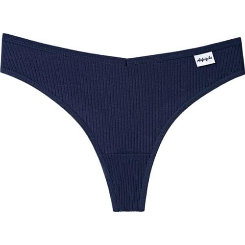 Pure Cotton Ladies Briefs Sexy Low-waist Seamless Breathable Underwear Womens Sports Style Japanese Threaded Cotton High Cross