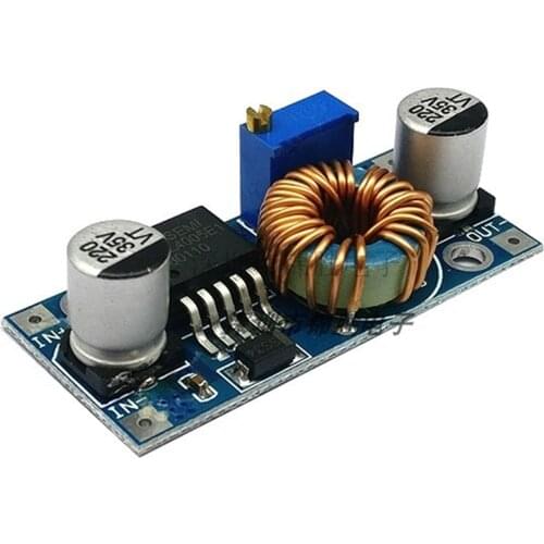 10pcs/lot 5A Max DC-DC XL4005 step down power supply module adjustable LED lithium charger board