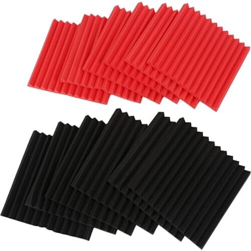 12 Pcs Acoustic Panels Soundproofing Foam Acoustic Tiles Studio Foam Sound Wedges 1inch X 12 inch X 12 inch