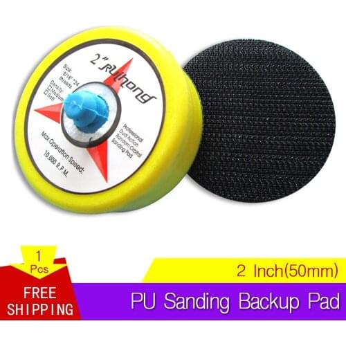 2 Inch Roloc Finishing Pad Backing Pad Rotating Plate Spiral Self-adhesive Supporting Drills for Sanding Polishing