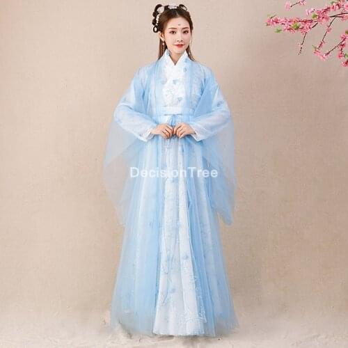 2021 hanfu women chinese dance costumes chinese hanfu traditional chinese dress fairy ancient chinese costume hanfu dress