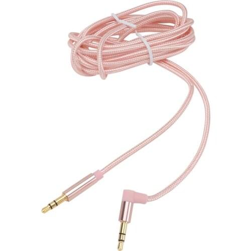 1Pc 3.5mm Audio Cable Speaker Headphone Audio Adapter Cord AUX Stereo Wire