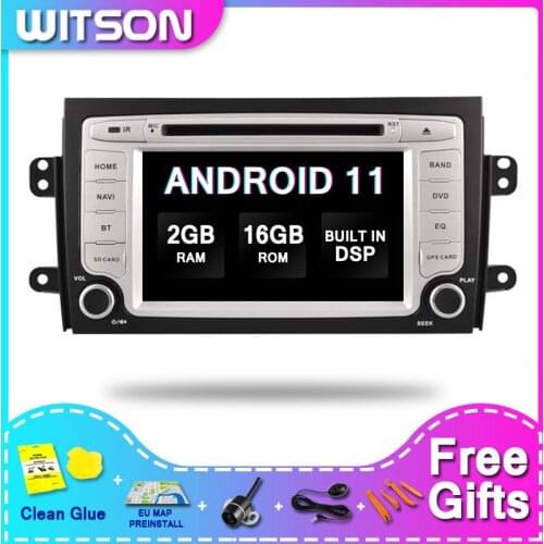 WITSON DSP 2GB 16 2Din Android 10 Car Multimedia Player For Android 10 For SUZUKI SX4 Radio Audio GPS Glon