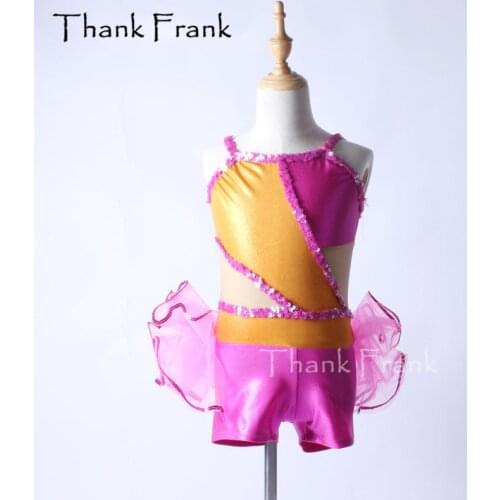 Sequin Camisole Ballet Tutu Dress Girls Adult Mesh Dance Costume Thank Frank C396