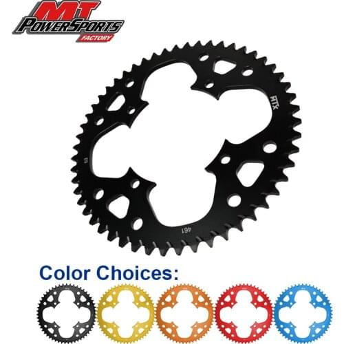 For Kawasaki KX80 KX100 RM100 Off Road Motorcycle Rear Chain Sprocket Of Aluminium Alloy Modification Accessories