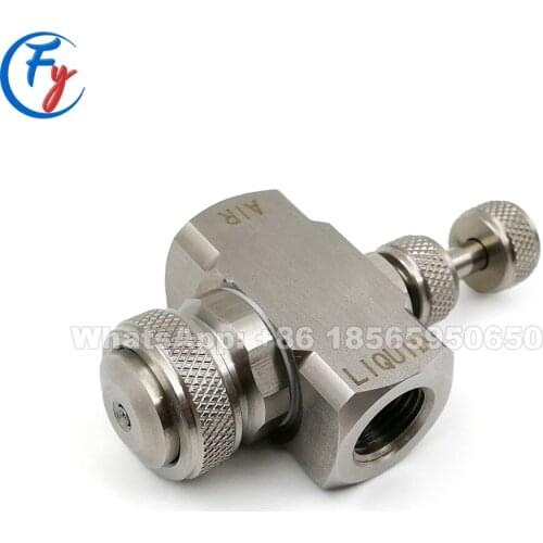 Good quality siphon air atomizing nozzle, siphon round air atomizer nozzle, water misting air atomizing nozzle