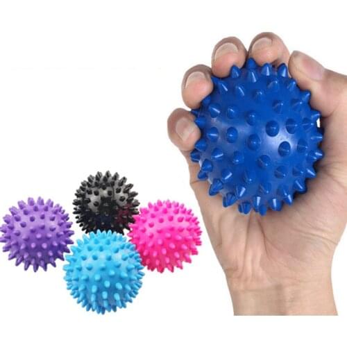Hedgehog Massage Roller Thorns Massage Peanut Hand Ball Yoga Fitness Inflated Air Bag Muscle Body Relieve Stress Pain Relief