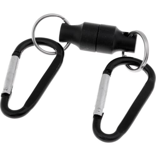 Multifunction Magnetic Buckle Magnetic Net Holder Quick Release Equipped with 2 buckles Fishing Tackle