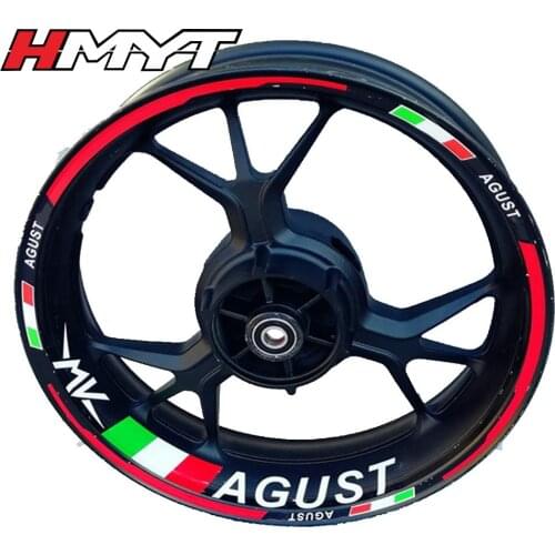 Suitable for MV agust brutale800 920 990r RR 1090 f3f4 Turismo Veloce RC motorcycle waterproof reflective rim hub sticker