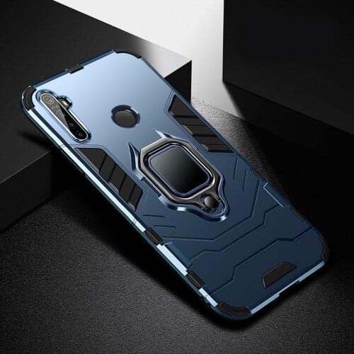 Shockproof Case For OPPO Realme X2 Pro X50 XT 5 6 Pro 3 C2 A1K Ring Phone Cover for OPPO A5 A9 2020 A91 A31 Reno A 3 2 Z