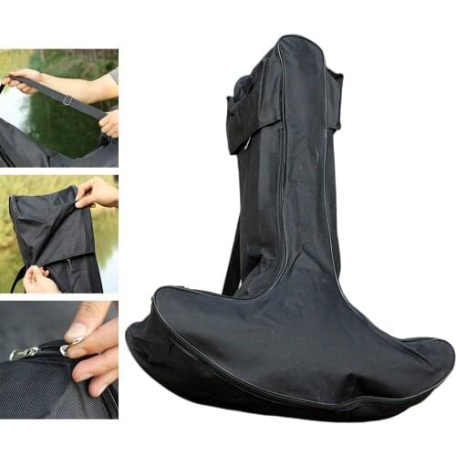 Deluxe Compact T-Shaped Bow Soft Case with Sling and Extra Compartments