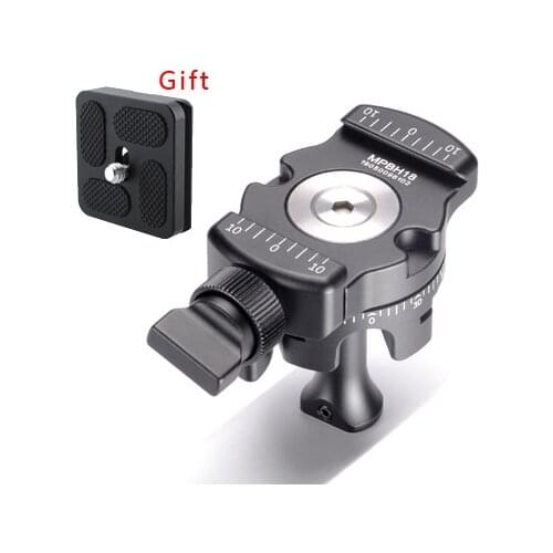 DSLR Camera Tripod Aluminum Alloy Ball Head Panoramic with Arca-swiss quick release palte as RRS for Smartphone Nikon Sony Canon