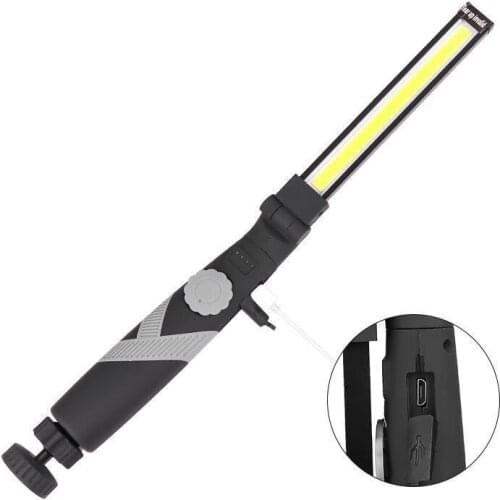 COB LED Rotated Foldable Portable Dimming Magnetic Work Light
