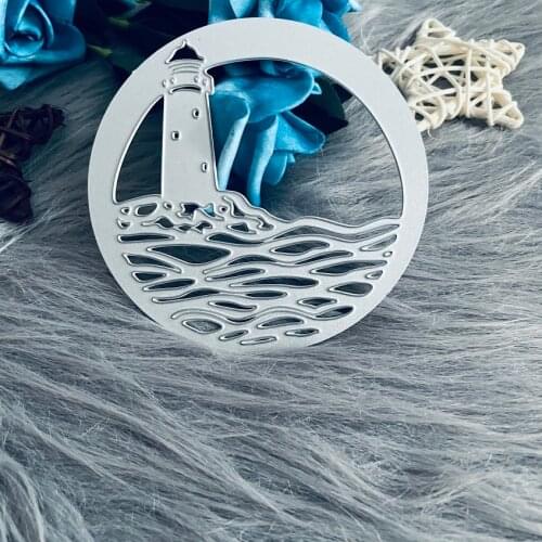 Lighthouse Tower sea building Cutting Die Stencil For DIY Scrapbooking Paper/photo Cards Embossing Dies mould die cutter