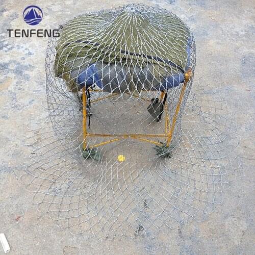 10Pcs Diameter 50cm Depth 70cm Hot New Outdoor Fishing Tools Fishing Cage fishnet Netting Fishing Tackle Fishing Supplies Pesca