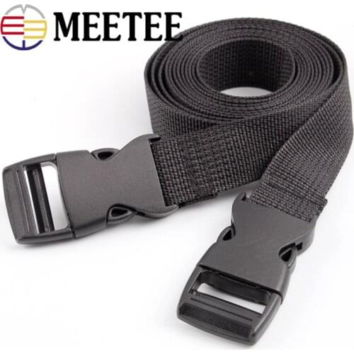 2pcs Outdoor Tactical Backpack Belt Buckle Tactical Tent Strap Belt Adjustable Buckle Quick Release Buckle Tied Band Fixed Belt
