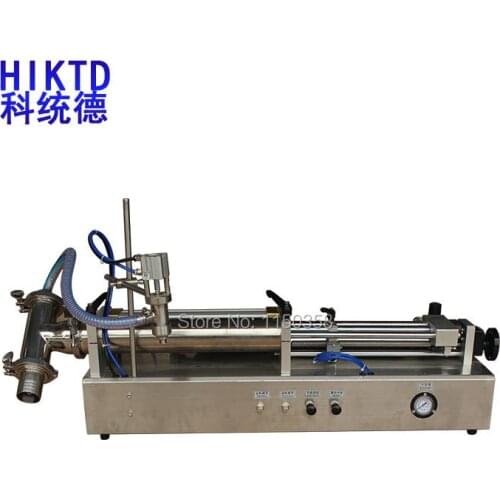 20-60ml 2 Nozzles CE ISO Honey/ Fruit juice / Soy Sauce/ Liquid filling machine