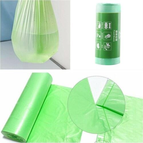 30PCS Thickening Garbage Trash Bag Portable Disposable Rubbish Bag 45*55cm For Outdoor Camping