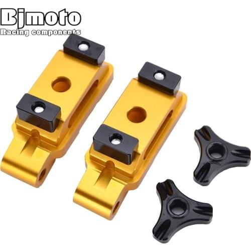 For Kawasaki Ninja 400 250 2018 2019 2020 CNC Aluminum Rear Fork Spindle Chain Adjuster Blocks Motorcycle Accessories ATV