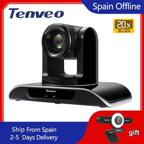 [EU Stock] FREE TAX VHD203U 1080p60fps Video Conference System PTZ HDMI Camera 20X Zoom SDI Output ConferenceCam for Big Rooms